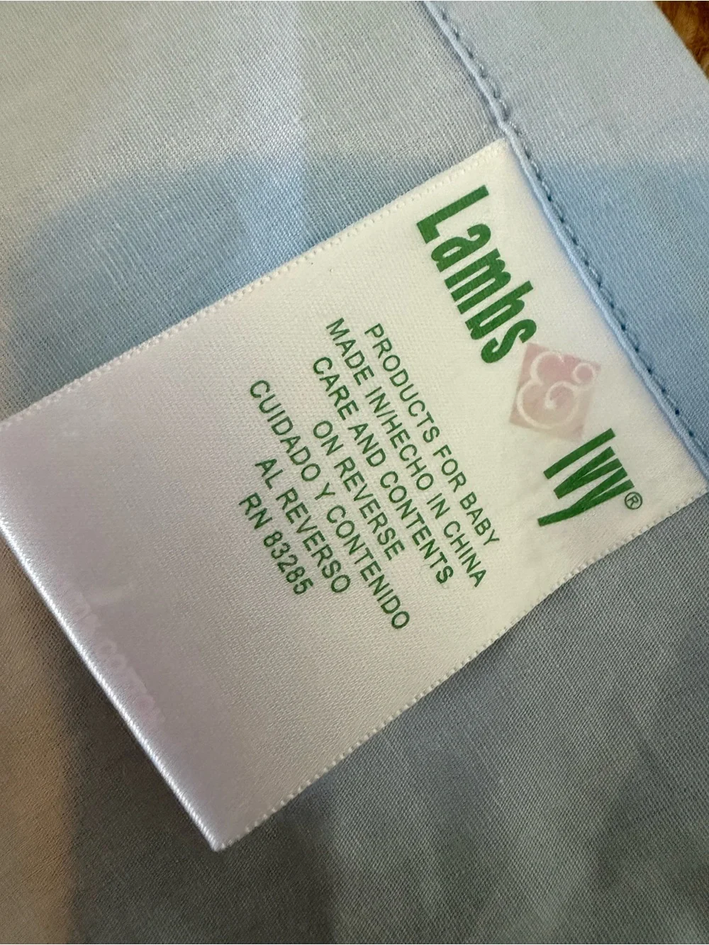 Lambs & Ivy flaws no 59”
